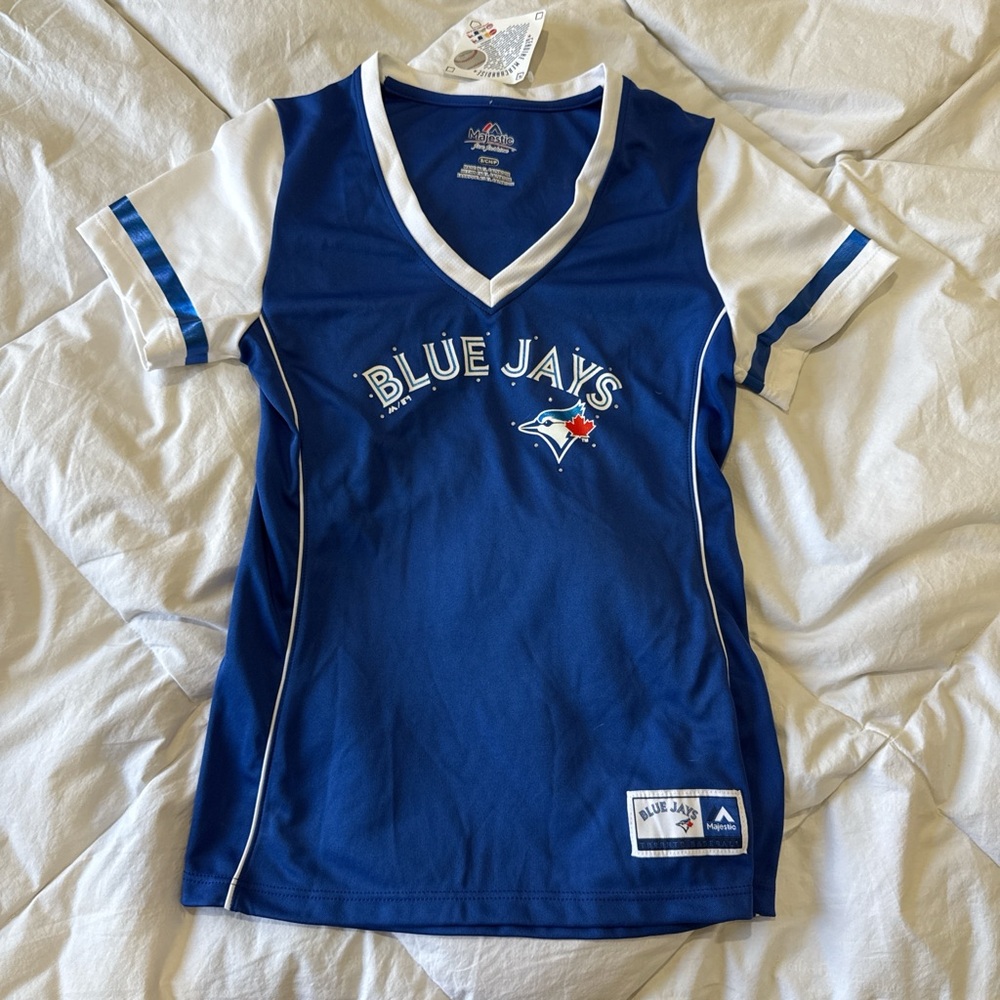 blue jays jersey new with tags